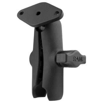 RAM-B-103-238U:RAM-B-103-238U_1:RAM Double Socket Arm with Diamond Plate - B Size Medium