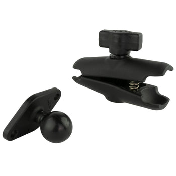 RAM-B-103-238U:RAM-B-103-238U_3:RAM Double Socket Arm with Diamond Plate - B Size Medium