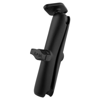 RAM-B-103-C-238U:RAM-B-103-C-238U_2:RAM Double Socket Arm with Diamond Plate - B Size Long