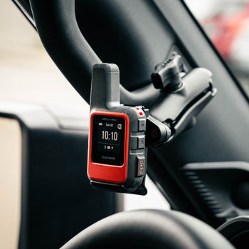 RAM-B-202-GA76U:RAM-B-202-GA76U_8:RAM Spine Clip Holder with Ball for Garmin Handheld Devices