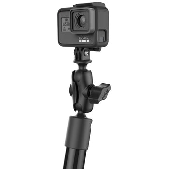 RAP-114-PSP-4-12-4-A-GOP1:RAP-114-PSP-4-12-4-A-GOP1_2:RAM Tough-Pole™ 36" Camera Mount with Spline Post