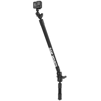 RAP-425-4-18-A-GOP1:RAP-425-4-18-A-GOP1_1:RAM Tough-Pole™ 33" Action Camera Track Mount