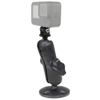 RAP-B-138-GOP1:RAP-B-138-GOP1_1:RAM Composite Drill-Down Mount with Universal Action Camera Adapter
