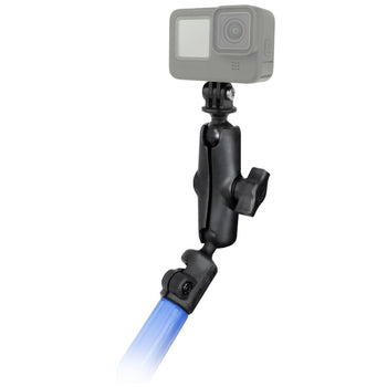 RAP-B-218-1-GOP1U:RAP-B-218-1-GOP1U_1:RAM Tele-Mount™ Pole Adapter Mount with Action Camera Adapter