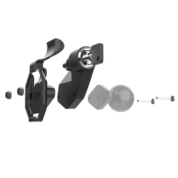 RAM-HOL-U1LRU:RAM-HOL-U1LRU_2:RAM Right Locking Holder for Tablets with GDS Uni-Conn™ Button