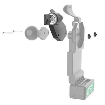 RAM-LOCK-U1LLU:RAM-LOCK-U1LLU_2:GDS Uni-Conn™ Left Facing Lock Adapter for Snap-In Docks & Holders
