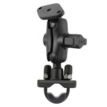 RAM-B-149ZU-A:RAM-B-149ZU-A_1:RAM Handlebar U-Bolt Double Ball Mount - B Size Short