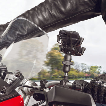 RAP-B-201U-A:RAP-B-201U-A_6:RAM Composite Double Socket Arm - B Size Short