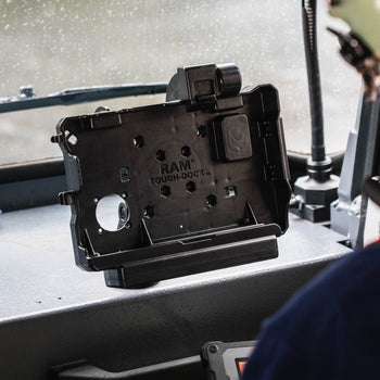 RAM-HOL-GE5KLU:RAM-HOL-GE5KLU_4:RAM Form-Fit Locking Holder for Getac ZX80