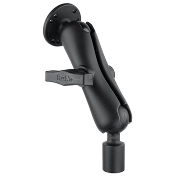 RAM-316-HD-18-202U:RAM-316-HD-18-202U_2:RAM Pod HD™ Vehicle Mount with 18" Aluminum Rod and Round Plate