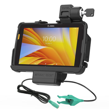 RAM-HOL-ZE20PKL-CAU:RAM-HOL-ZE20PKL-CAU_1:Locking RAM Tough-Dock™ Power + USB-C & USB-A for Zebra ET4x 8" Tablet