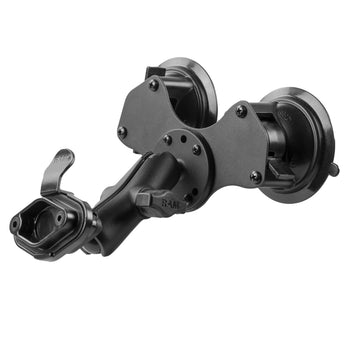 RAM-B-189-326U:RAM-B-189-326U_1:RAM Twist-Lock™ Dual Suction Mount with Quick Release Adapter
