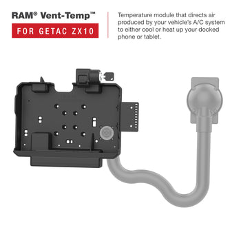 RAM-HOL-GE4KLU:RAM-HOL-GE4KLU_4:RAM Form-Fit Locking Holder for Getac ZX10