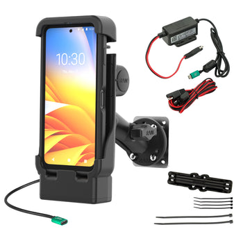 RAM-B-101-225B2-ZE38-V3C-2U:RAM-B-101-225B2-ZE38-V3C-2U_1:RAM Powered Dock & Dashboard Mounting Kit for Zebra EM45