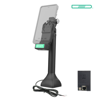 RAM-GDS-DOCKLR-D11-14-U1E:RAM-GDS-DOCKLR-D11-14-U1E_2:GDS Uni-Conn™ 14" Locking Pedestal Dock with PoE