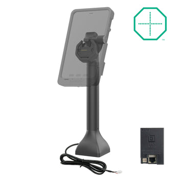 RAM-GDS-DOCKLR-D11-14-U3E:RAM-GDS-DOCKLR-D11-14-U3E_2:GDS Uni-Conn™ Powered 14" Locking Pedestal Dock with PoE