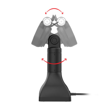 RAM-GDS-DOCKLR-D11-7-U3E:RAM-GDS-DOCKLR-D11-7-U3E_4:GDS Uni-Conn™ Powered 7" Locking Pedestal Dock with PoE
