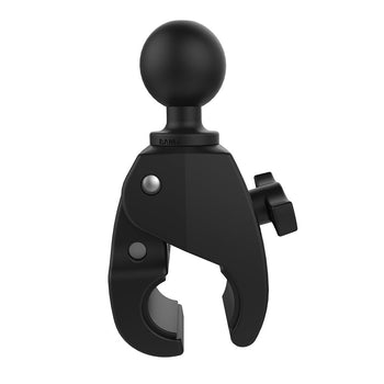RAM-202-404U:RAM-202-404U_3:RAM Tough-Claw<sup>™</sup> Medium Clamp Double Ball Mount with Round Plate