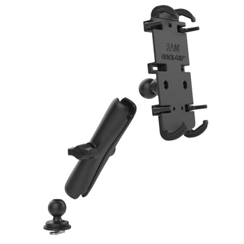 RAM-HOL-PD4-C-354-TRA1U:RAM-HOL-PD4-C-354-TRA1U_4:RAM Quick-Grip™ XL Phone Mount with Track Ball™ Base - Long