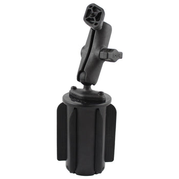RAP-299-3-B-102AU:RAP-299-3-B-102AU_1:RAM-A-CAN™ II Universal Cup Holder Base with Assembled Double Ball Mount