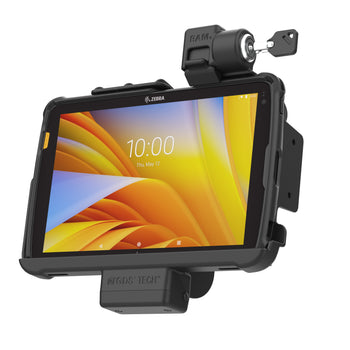 RAM-HOL-ZE21KL-NPU:RAM-HOL-ZE21KL-NPU_1:Locking RAM Holder for Zebra ET4x 10" Tablet