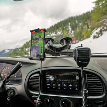 RAM-B-201U-C:RAM-B-201U-C_5:RAM Double Socket Arm - B Size Long