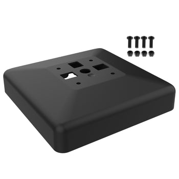 RAP-251-2U:RAP-251-2U_1:RAM Weighted Platform Base with 4-Hole Pattern for GDS Pedestal Docks