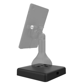 RAP-251-2U:RAP-251-2U_2:RAM Weighted Platform Base with 4-Hole Pattern for GDS Pedestal Docks