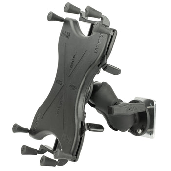 RAM-101B2-UN9U:RAM-101B2-UN9U_2:RAM X-Grip Dashboard Mount with Backing Plate for 9"-11" Tablets