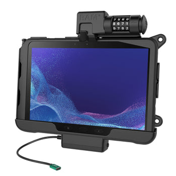 RAM-HOL-SAM57CPCLU:RAM-HOL-SAM57CPCLU_1:RAM Combo-Locking USB-C Dock for Tab Active4 Pro & Tab Active Pro
