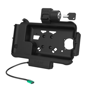 RAM-HOL-SAM58CPKLNU:RAM-HOL-SAM58CPKLNU_2:RAM Locking Modular USB-C Powered Dock for Samsung Tab Active5 & 3