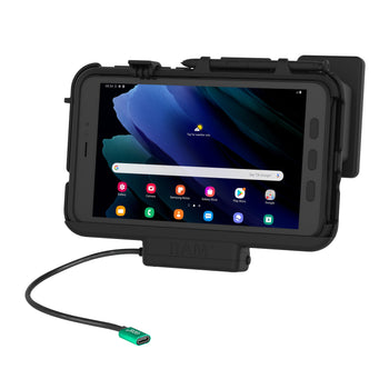 RAM-HOL-SAM60CP-OT1U:RAM-HOL-SAM60CP-OT1U_1:RAM USB-C Powered Dock for Tab Active3 with OtterBox uniVERSE