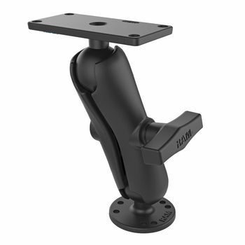 RAM-202-24-202U:RAM-202-24-202U_2:RAM Drill-Down Double Ball Mount for Humminbird Helix 7 - Medium