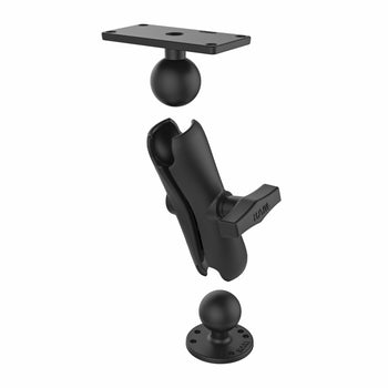 RAM-202-24-202U:RAM-202-24-202U_3:RAM Drill-Down Double Ball Mount for Humminbird Helix 7 - Medium