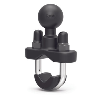 RAM-B-231U:RAM-B-231U_1:RAM Handlebar U-Bolt Base for Rails 0.5" to 1" in Diameter - B Size