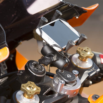 RAM-B-342U:RAM-B-342U_5:RAM Motorcycle Fork Stem Ball Base