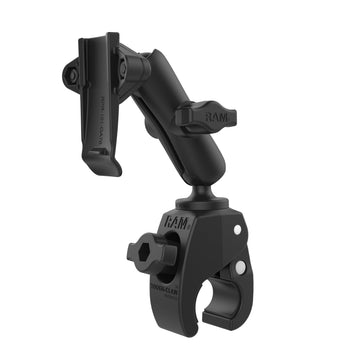 RAM-B-400-GA76U:RAM-B-400-GA76U_1:RAM Tough-Claw™ Small Clamp Mount with Garmin Spine Clip Holder