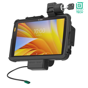 RAM-GDS-DOCKL-ZE21PU:RAM-GDS-DOCKL-ZE21PU_1:Locking GDS Powered Dock for Zebra ET4x 10" Tablet with IntelliSkin