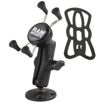 RAP-B-138-UN7U:RAP-B-138-UN7U_2:RAM X-Grip High-Strength Composite Phone Mount with Drill-Down Base