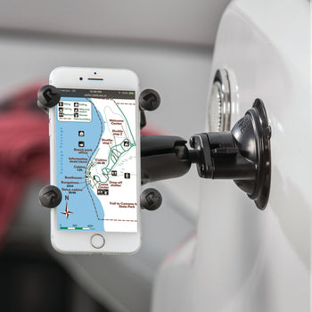 RAP-B-166-UN7U:RAP-B-166-UN7U_9:RAM X-Grip Phone Mount with Twist-Lock<sup>™</sup> Suction Cup Base