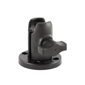 RAP-B-200-1-293U:RAP-B-200-1-293U_1:RAM Single Socket Arm with Round Swivel Plate