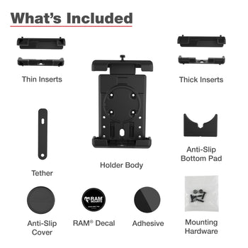 RAM-HOL-PD7U:RAM-HOL-PD7U_7:RAM Quick-Grip™ Pro XL Phone Holder