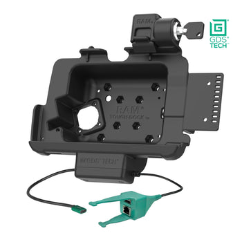 RAM-GDS-DOCKL-ZE20-RJ45AU:RAM-GDS-DOCKL-ZE20-RJ45AU_2:Locking GDS Dock + USB-A & RJ45 for Zebra ET4x 8" with IntelliSkin