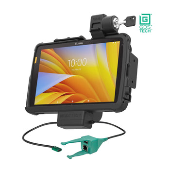 RAM-GDS-DOCKL-ZE21-RJ45AU:RAM-GDS-DOCKL-ZE21-RJ45AU_1:Locking GDS Dock + USB-A & RJ45 for Zebra ET4x 10" with IntelliSkin