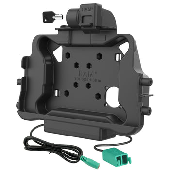 RAM-HOL-HON11PD2KLU:RAM-HOL-HON11PD2KLU_2:RAM Locking Power + Dual USB Dock for Honeywell ScanPal EDA10A