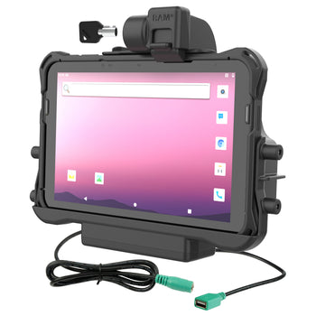 RAM-HOL-HON11PDKLU:RAM-HOL-HON11PDKLU_1:RAM Locking Power + Data Dock for Honeywell ScanPal EDA10A