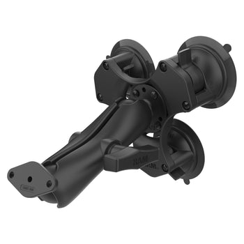 RAP-365-138U:RAP-365-138U_1:RAM Twist-Lock™ Triple Suction Cup Mount with Diamond Plate