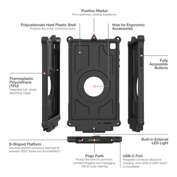 RAM-GDS-SKIN-SAM80-NG-LED:RAM-GDS-SKIN-SAM80-NG-LED_7:IntelliSkin Next Gen with LED Light for Samsung Tab A7 Lite 8.7”