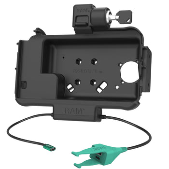 RAM-HOL-SAM58CPKLN-CAU:RAM-HOL-SAM58CPKLN-CAU_2:RAM Locking USB-C Modular Dock + USB-C & USB-A Data for Tab Active5 & 3