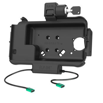RAM-HOL-SAM58CPKLN-CU:RAM-HOL-SAM58CPKLN-CU_2:RAM Locking USB-C Modular Dock + USB-C Data for Samsung Tab Active5 & 3